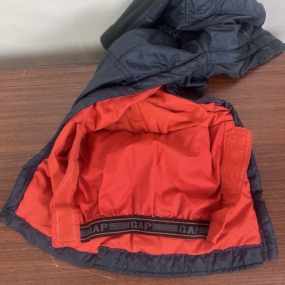 Baby Gap Snow Bibs Navy Blue Toddler 4 Years Adjustable Lined - Picture 10 of 14
